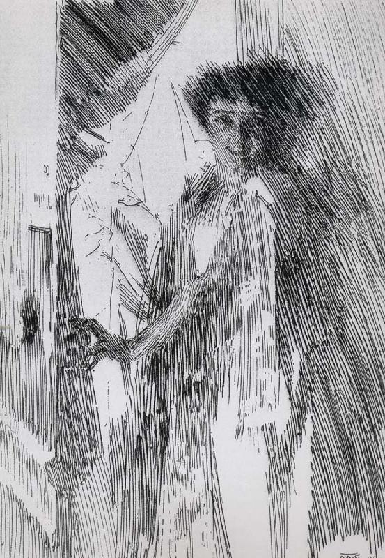 Anders Zorn Rosita Mauri, study oil painting picture